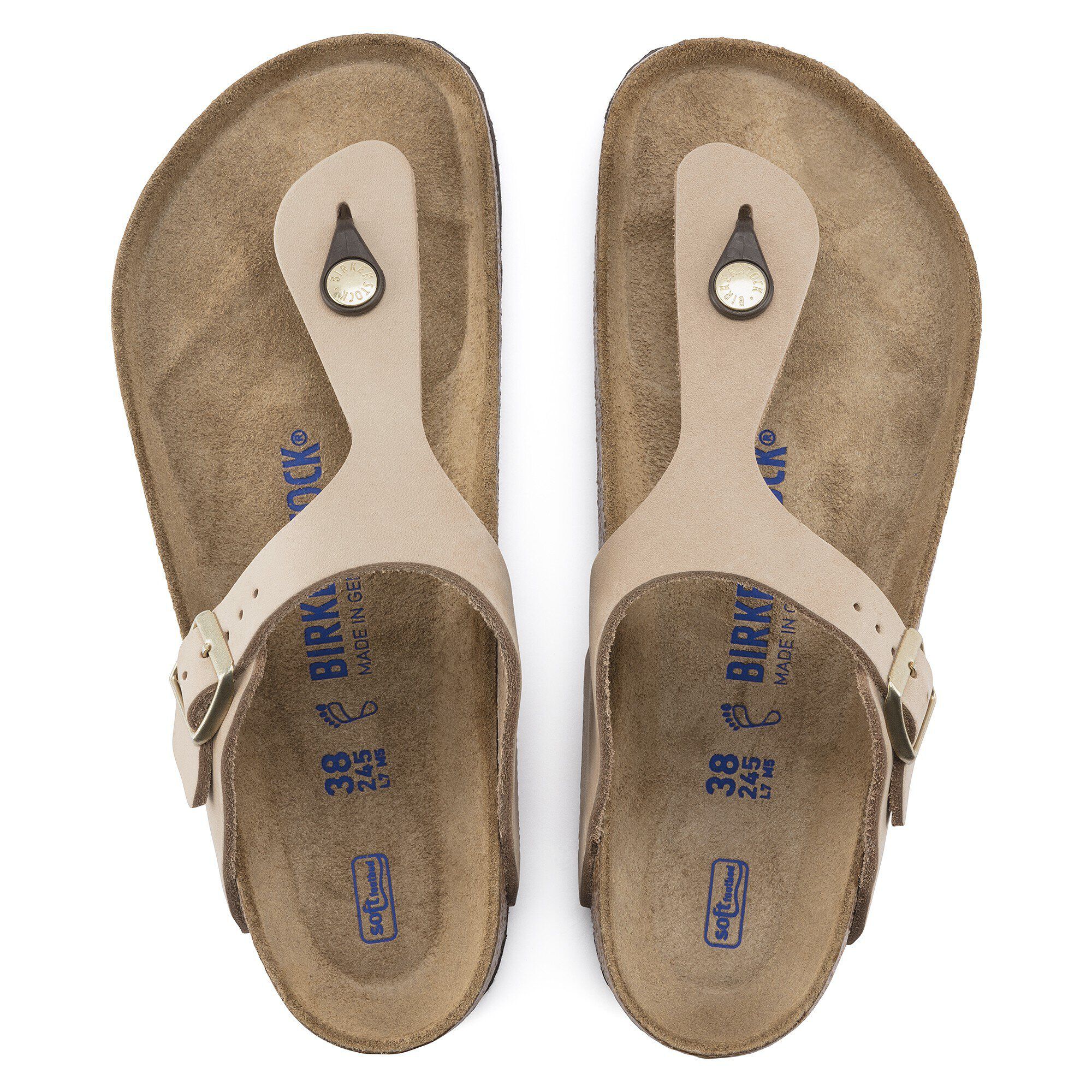 Alternative view of Gizeh Soft Footbed Nubuk Leather