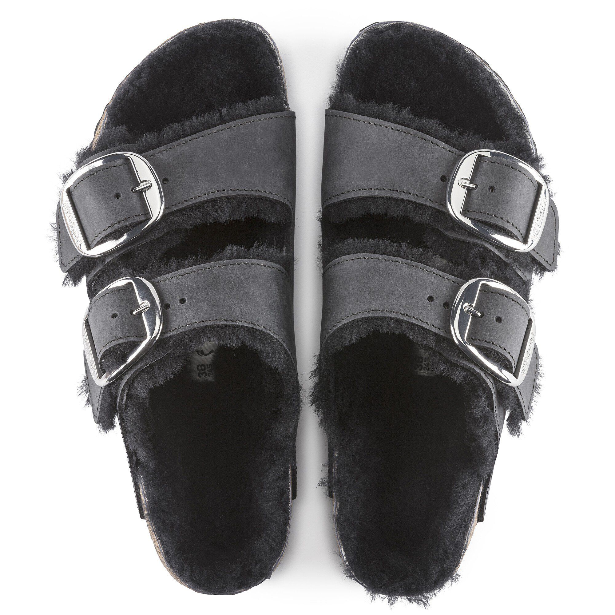 Alternative view of Arizona Big Buckle Shearling Natural Leather Oiled