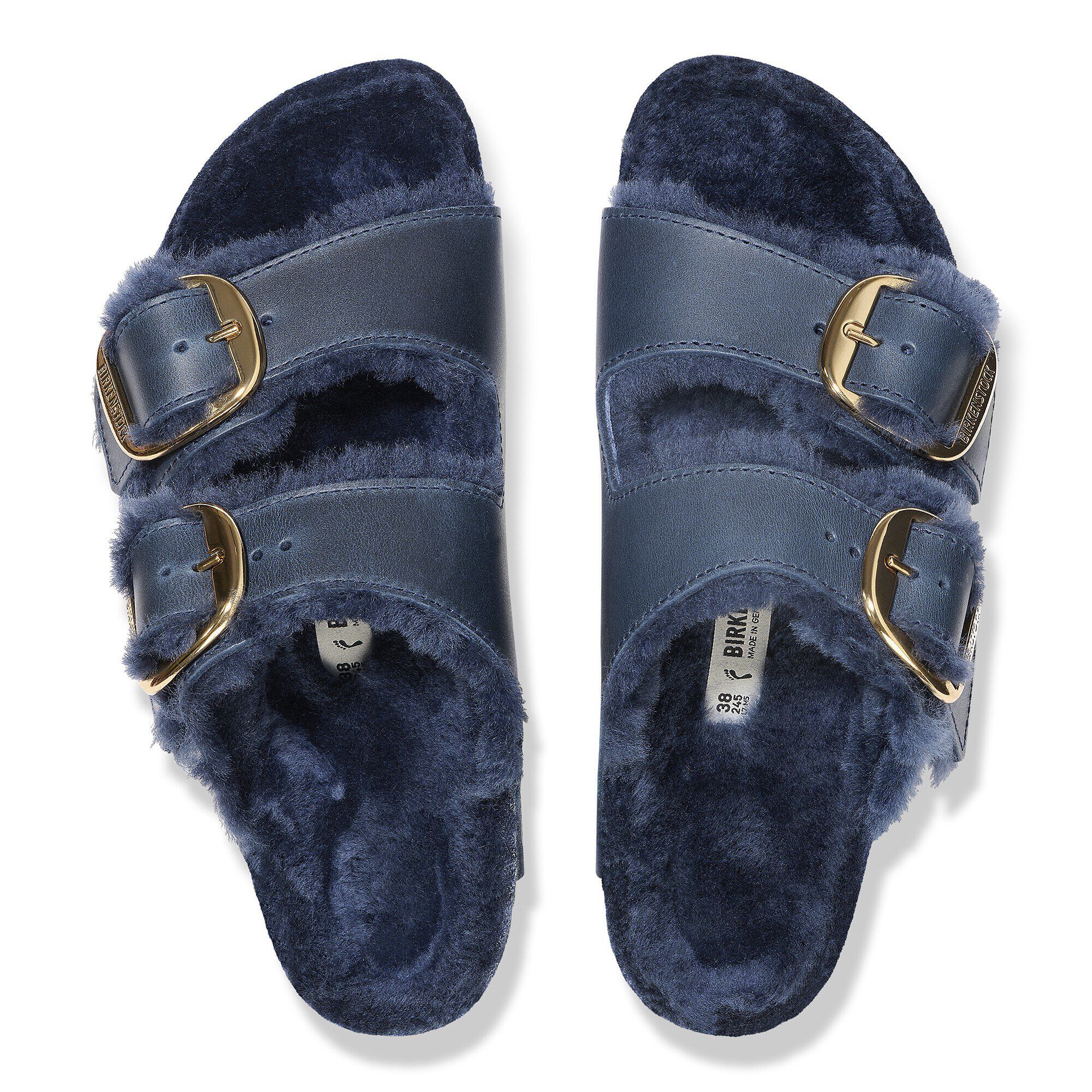 Alternative view of Arizona Big Buckle Shearling Natural Leather Oiled