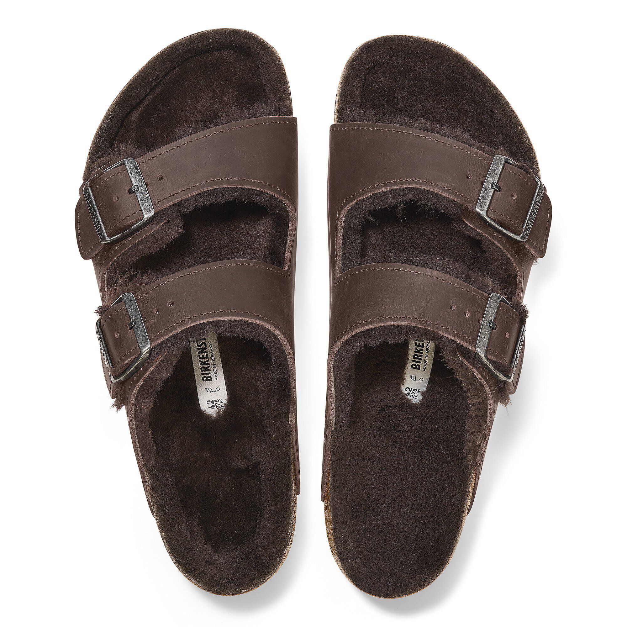 Alternative view of Arizona Shearling Oiled Leather Habana