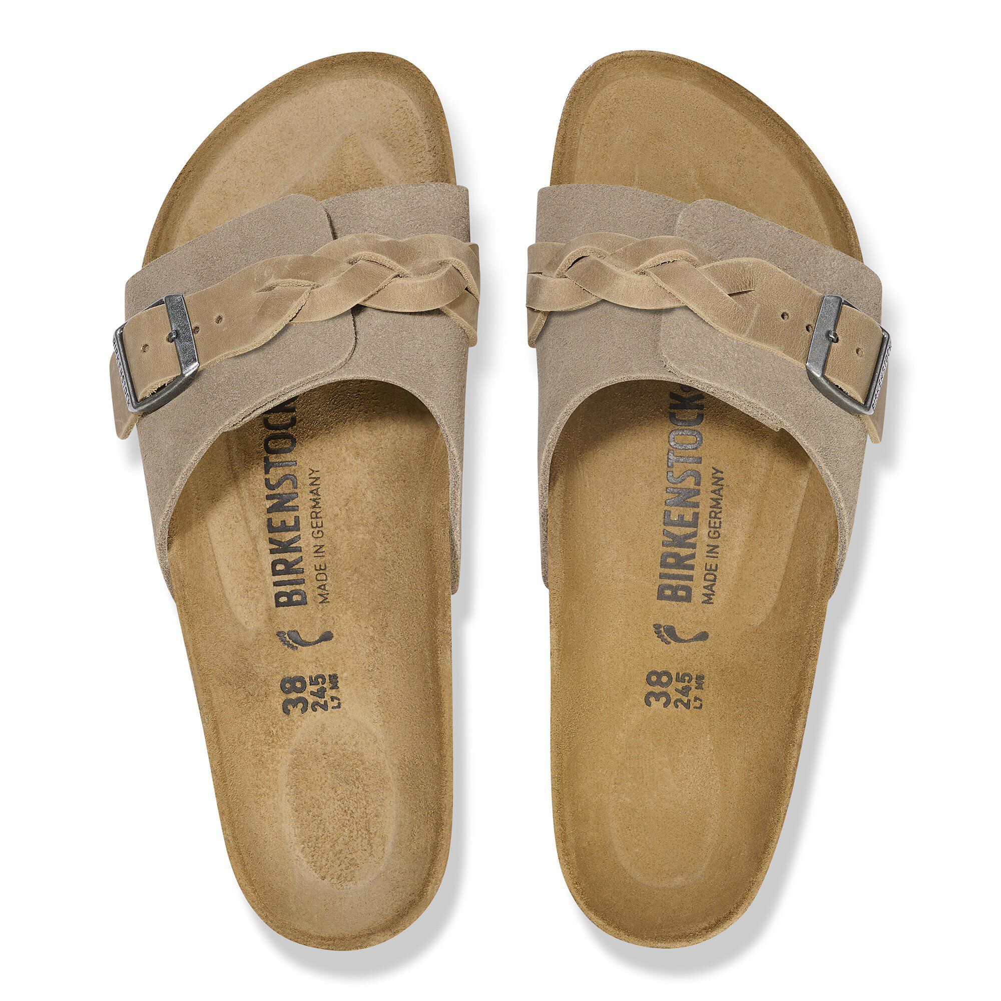 Alternative view of Oita Braided Suede Leather