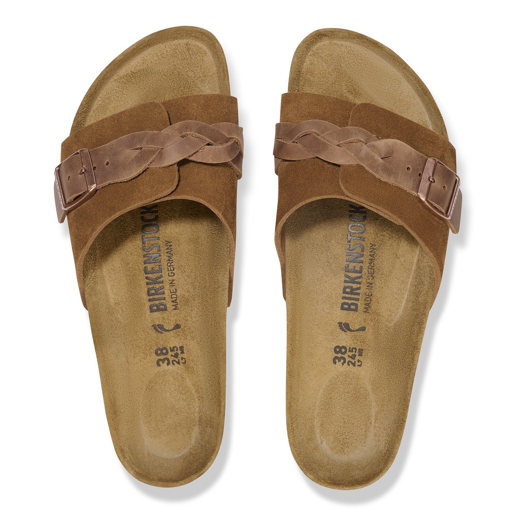 Alternative view of Oita Braided Suede Leather