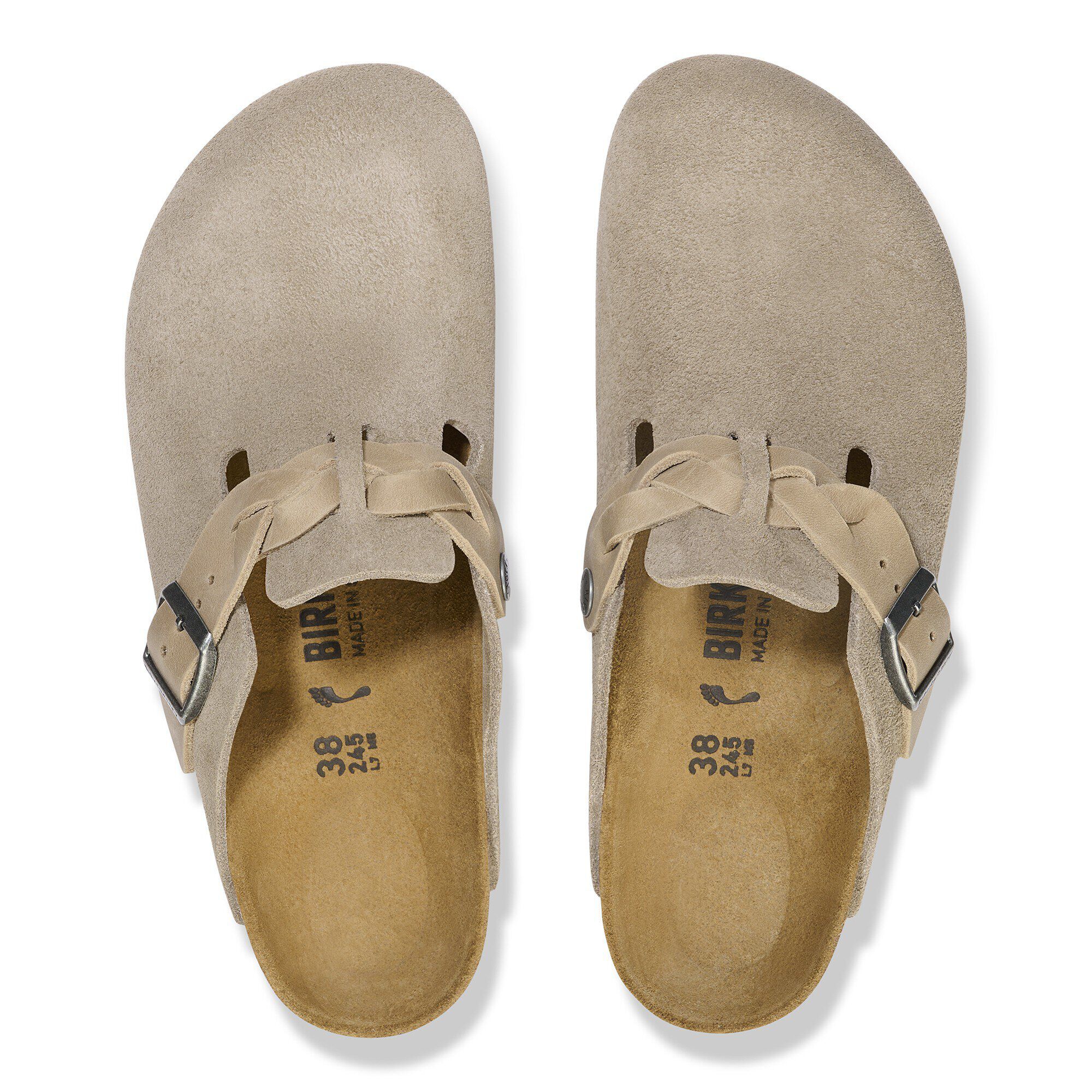 Alternative view of Boston Braided Suede Leather