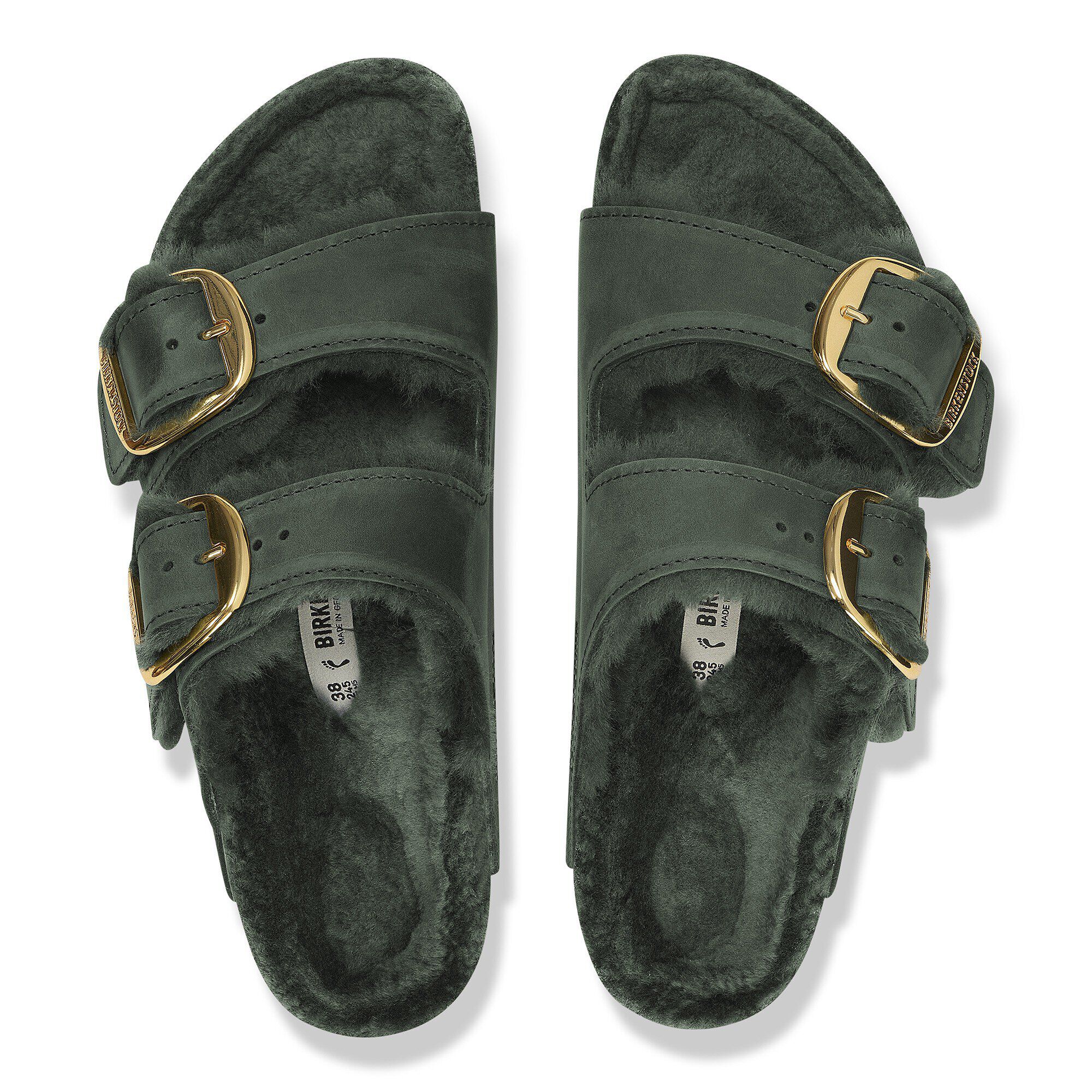 Alternative view of Arizona Big Buckle Shearling Natural Leather Oiled