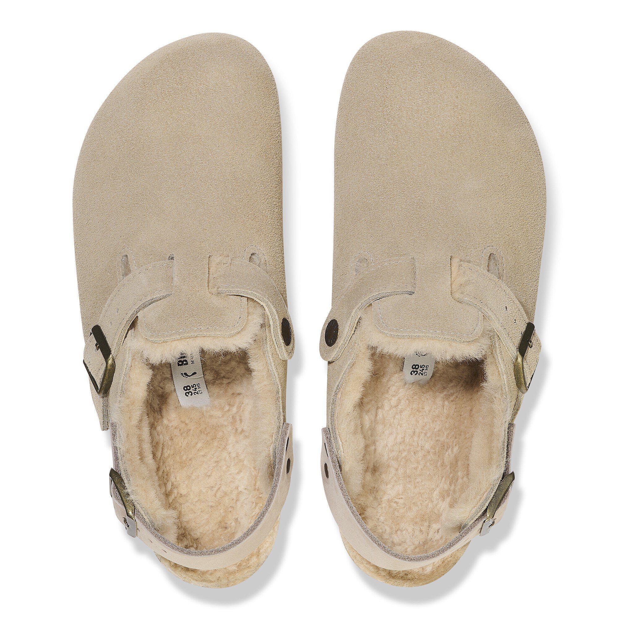 Alternative view of Tokio Shearling Suede Leather