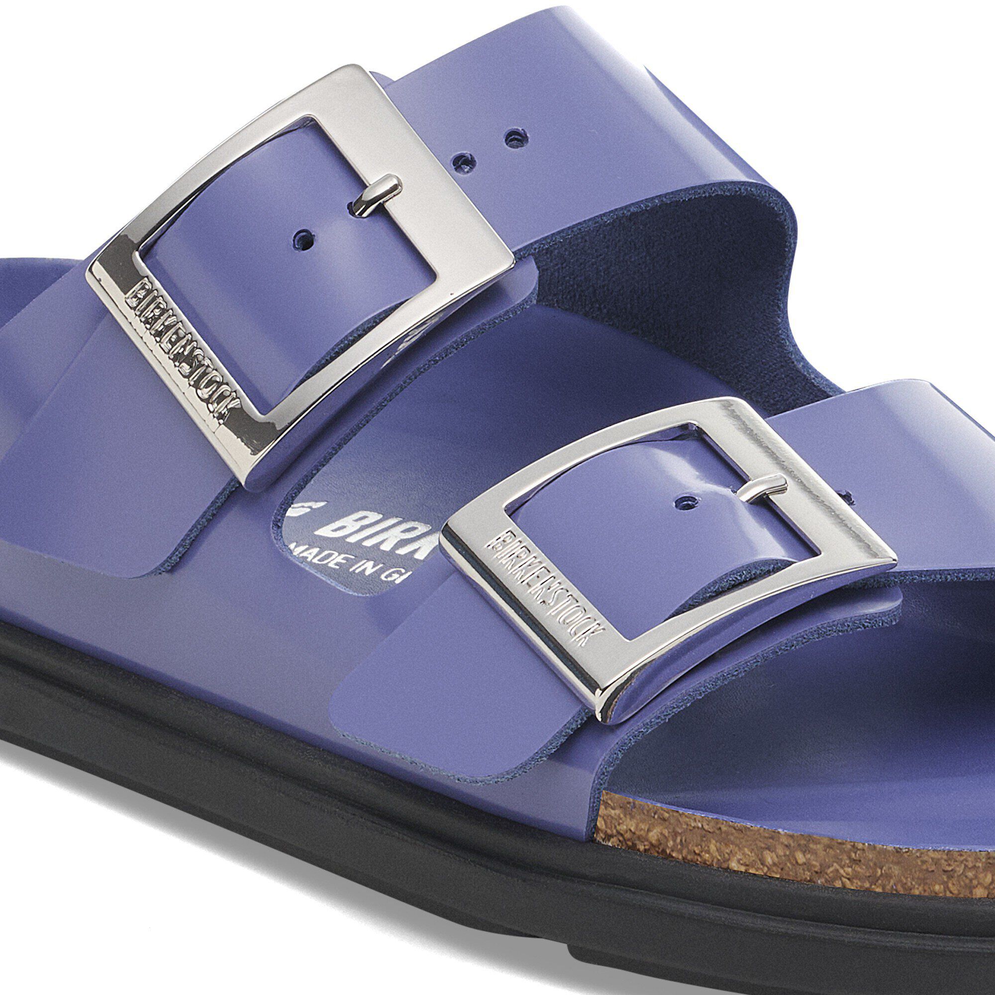 Arizona Droplet Buckle Natural Leather Patent - Image 7