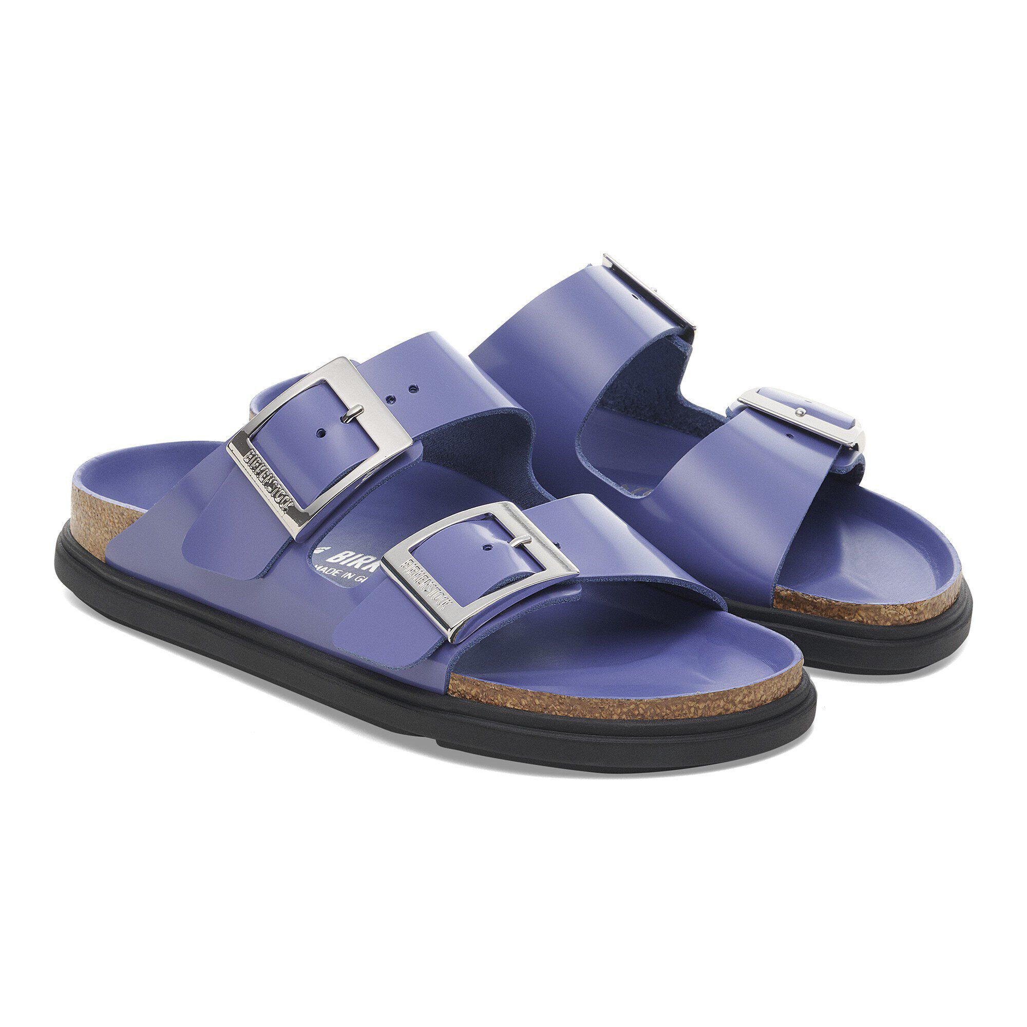 Arizona Droplet Buckle Natural Leather Patent - Image 6