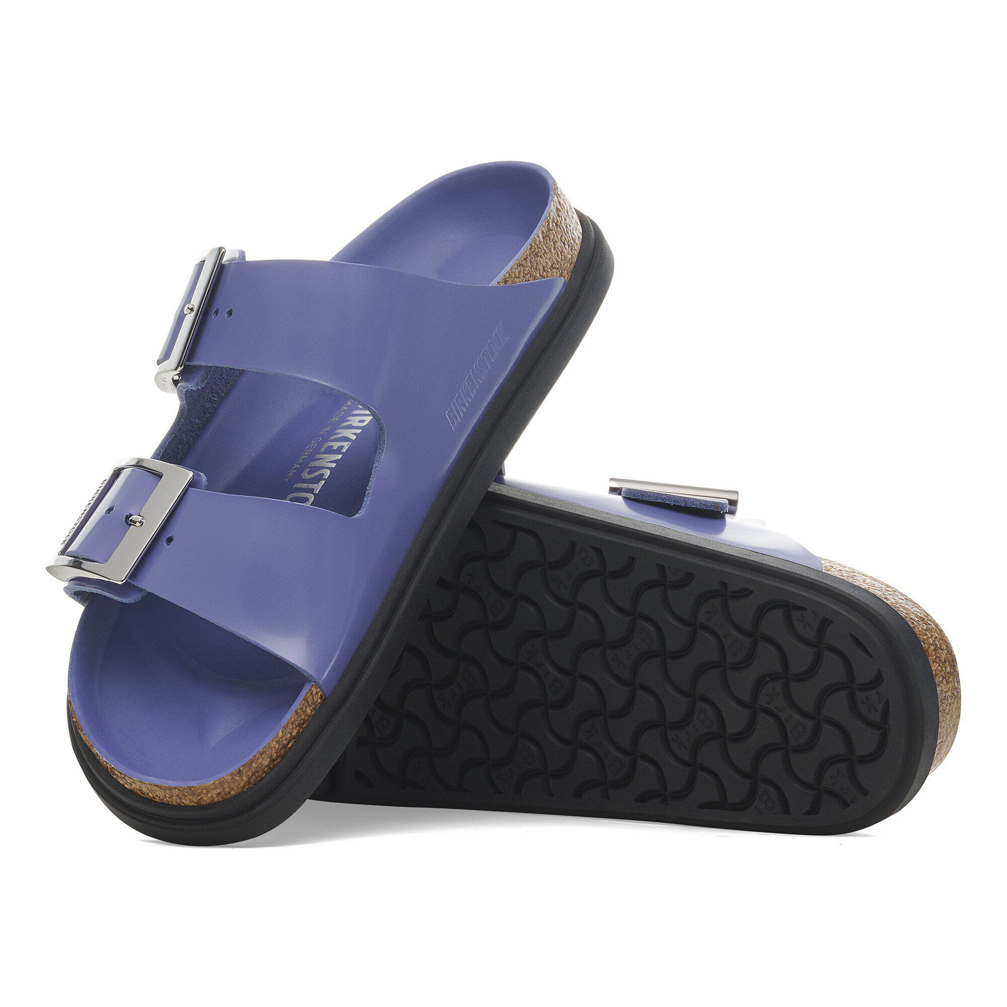 Arizona Droplet Buckle Natural Leather Patent - Image 5