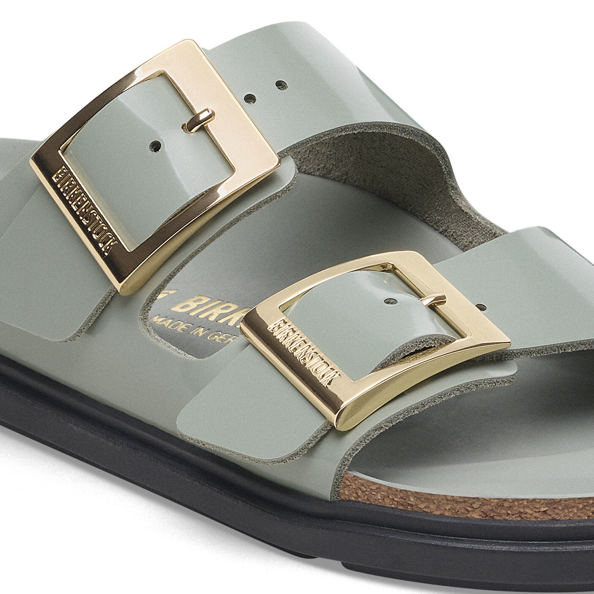 Arizona Droplet Buckle Natural Leather Patent - Image 6