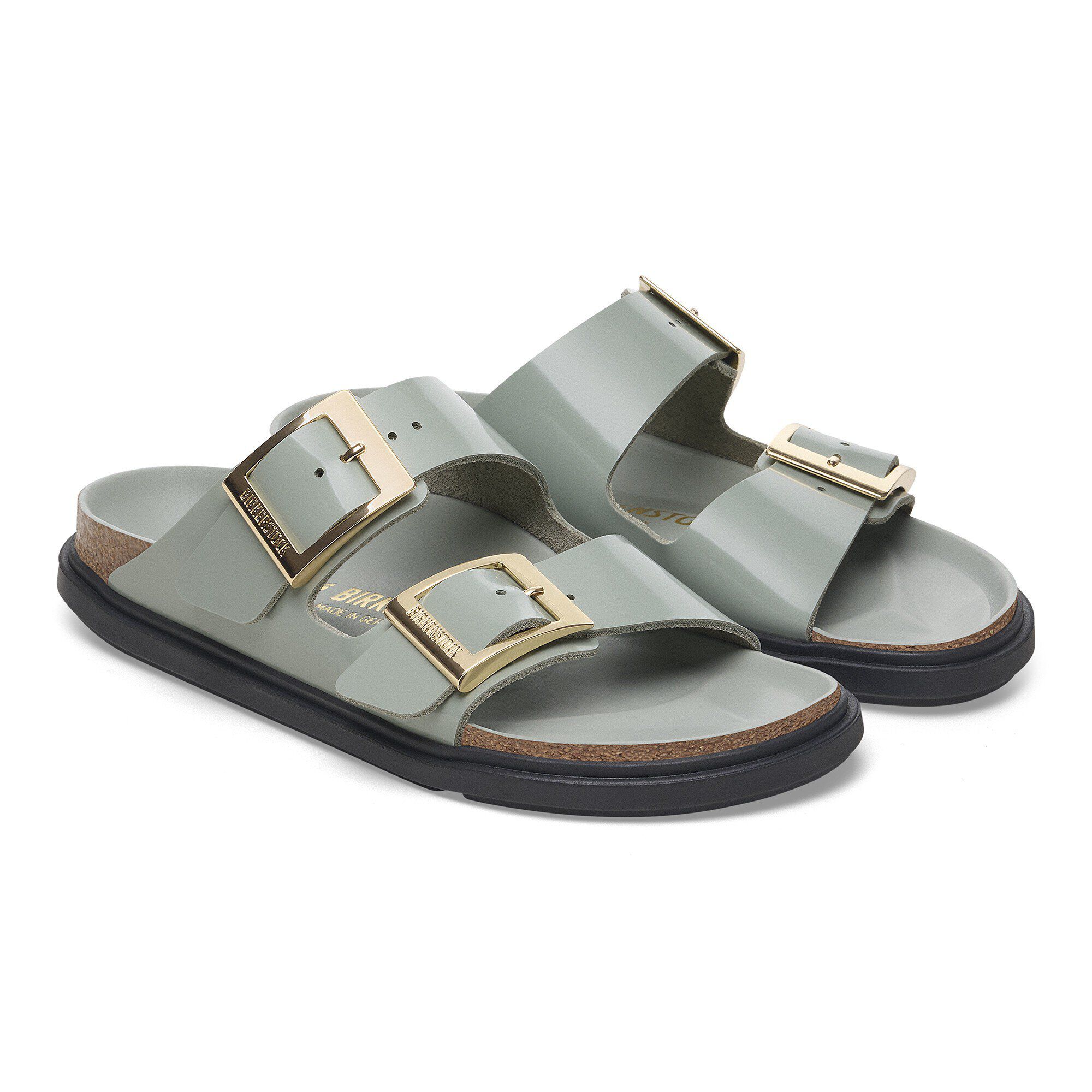Arizona Droplet Buckle Natural Leather Patent - Image 7
