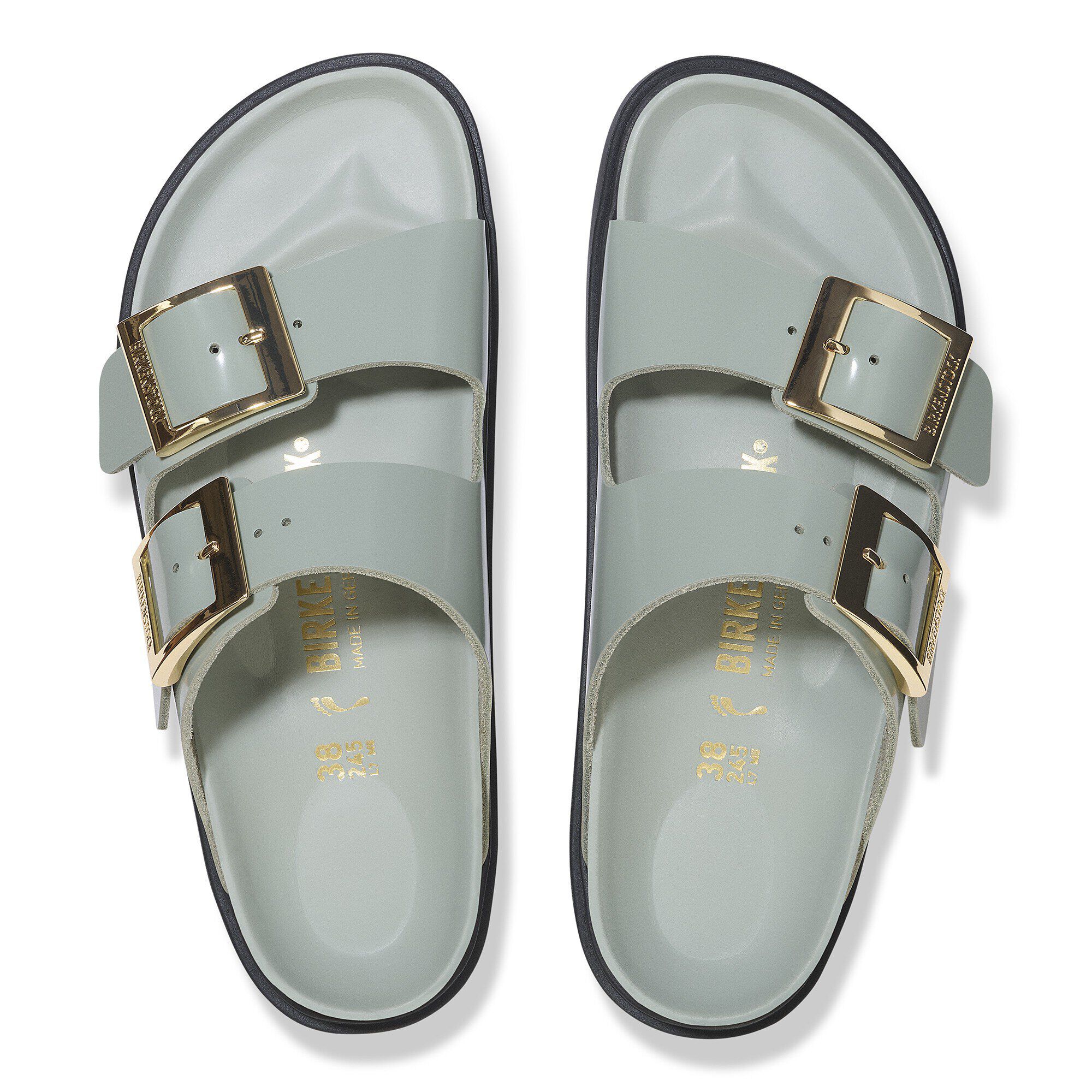 Alternative view of Arizona Droplet Buckle Natural Leather Patent