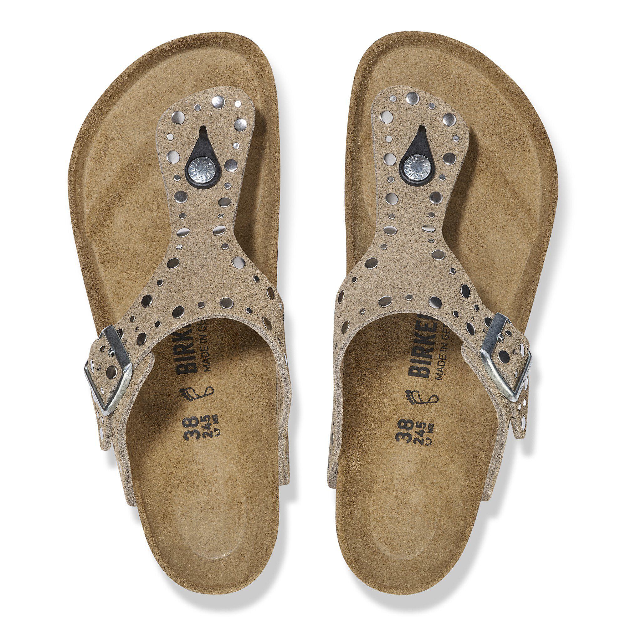 Gizeh Rivet Suede Leather - Image 2