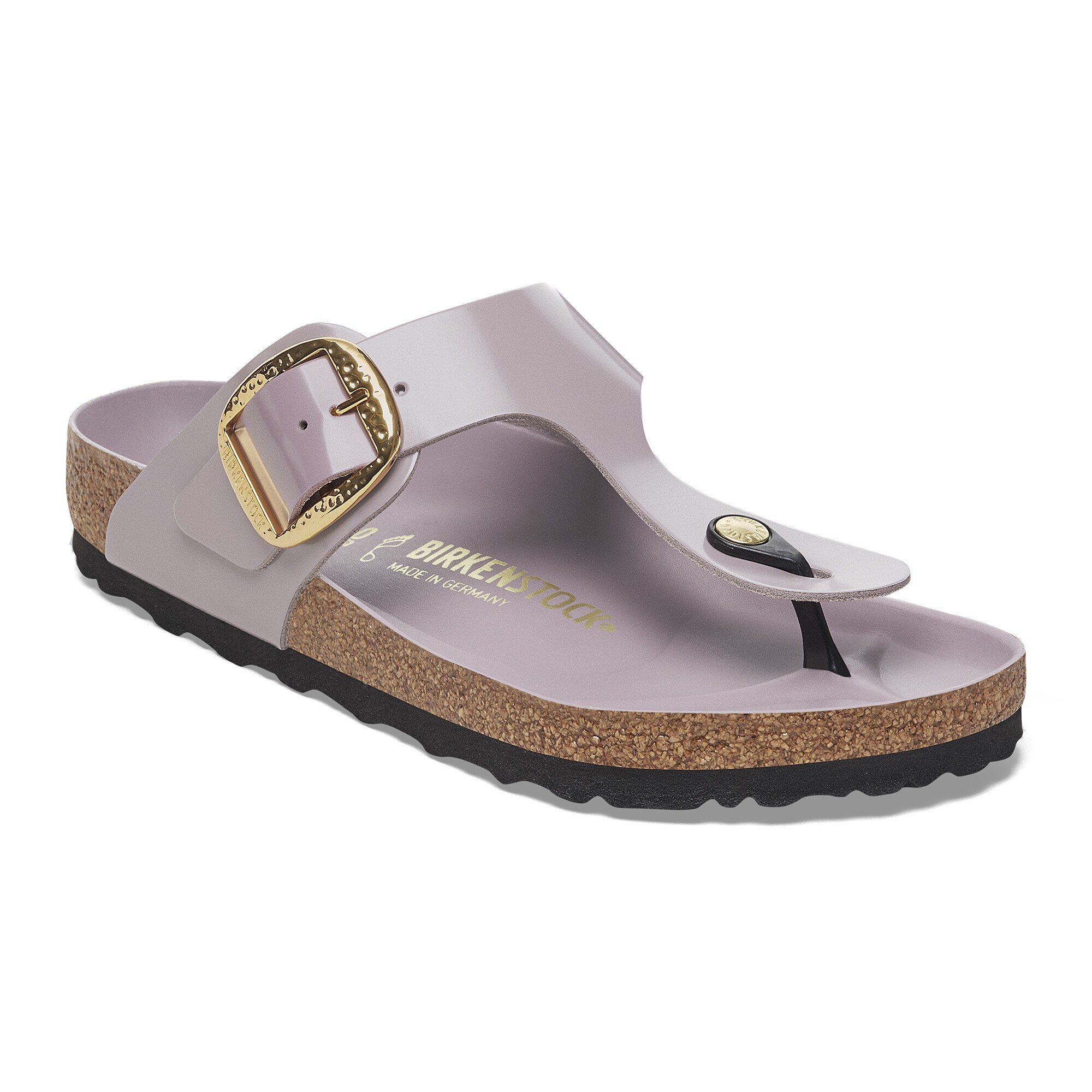 Gizeh Big Buckle Natural Leather Patent