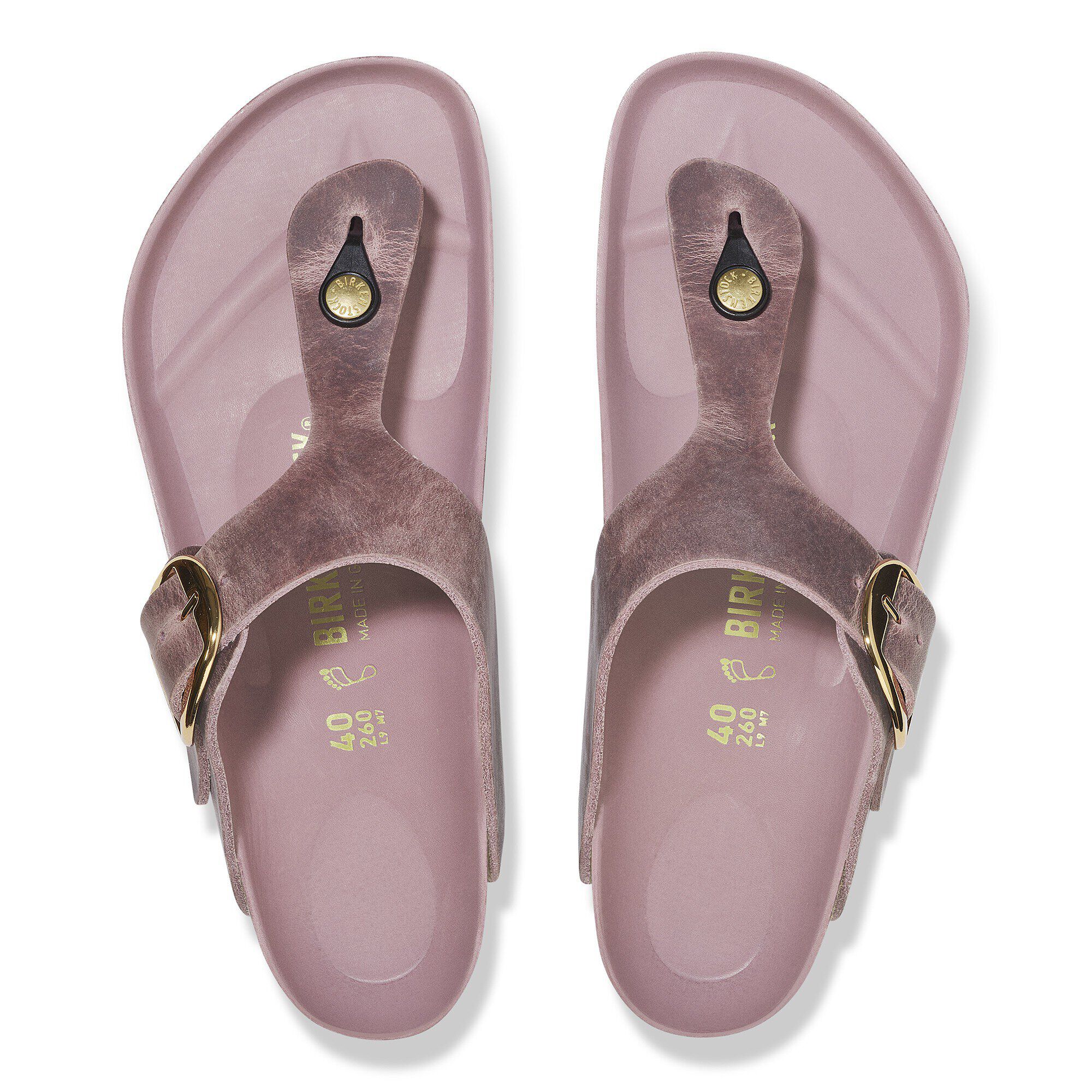 Alternative view of Gizeh Big Buckle Natural Leather Oiled