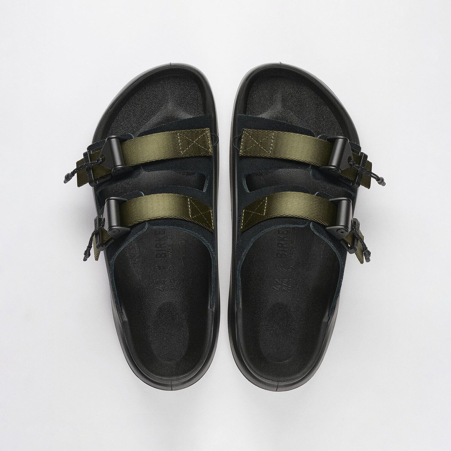 Mogami Terra Tech Nubuck Leather-Textile Olive