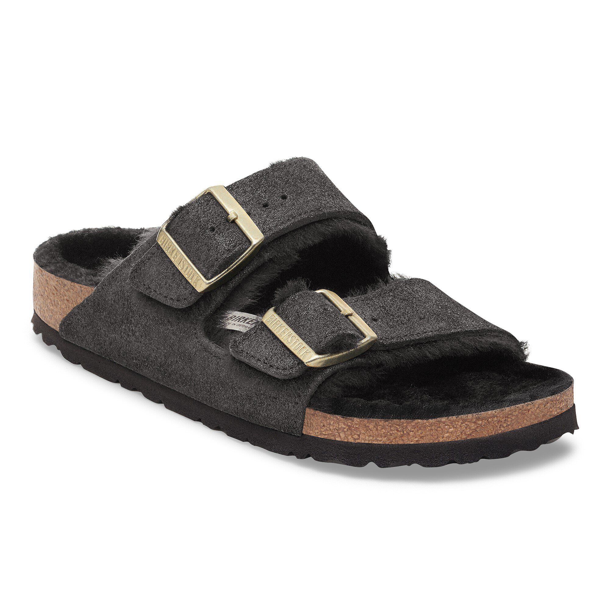 Arizona Shearling Suede Leather/Fur