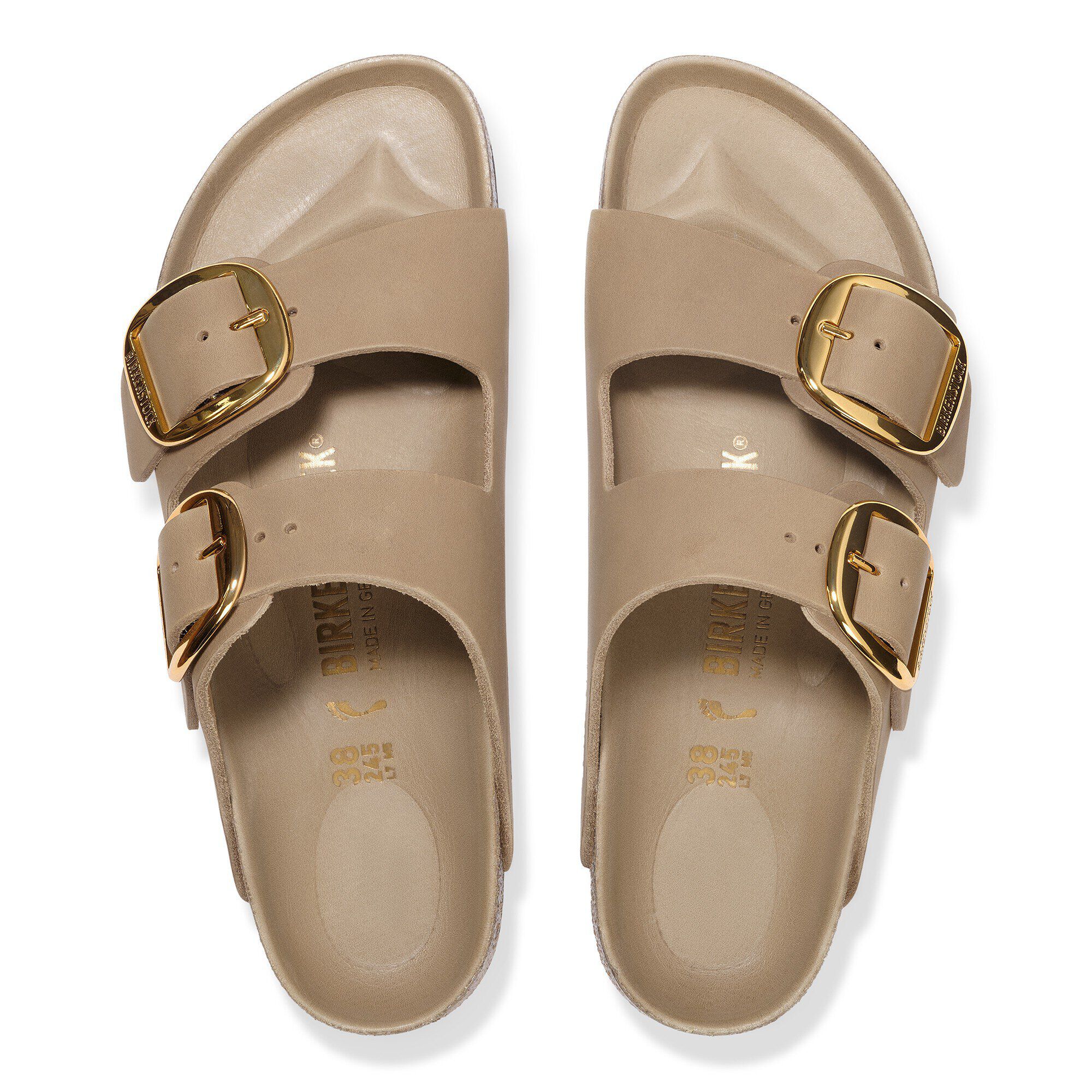 Alternative view of Arizona Big Buckle Natural Leather Oiled