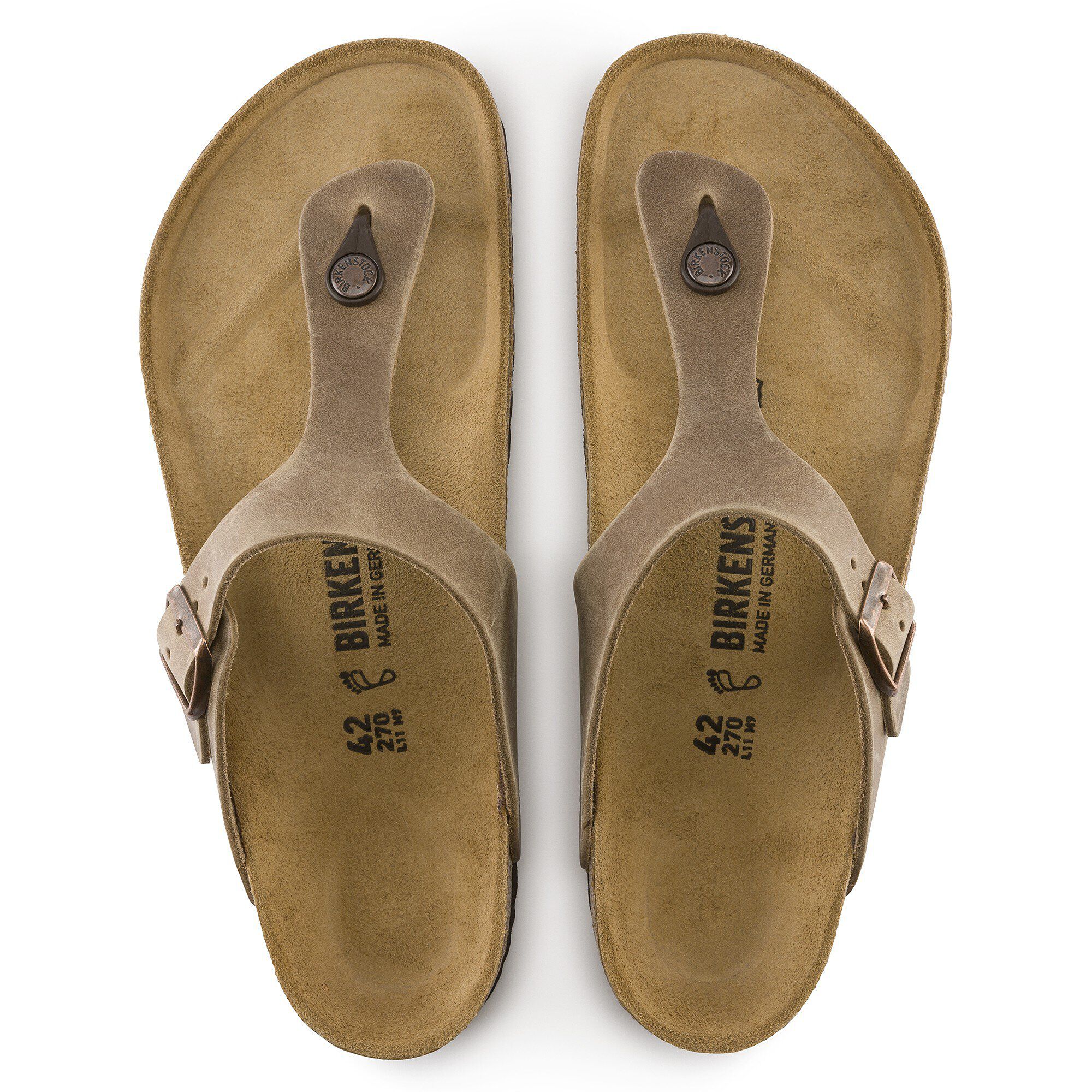 Alternative view of Gizeh Natural Leather Oiled